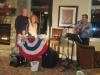 John Sears joined wife Linda & Vincent (Old School) to sing a song at Lighthouse Sound, where they will perform once a month.